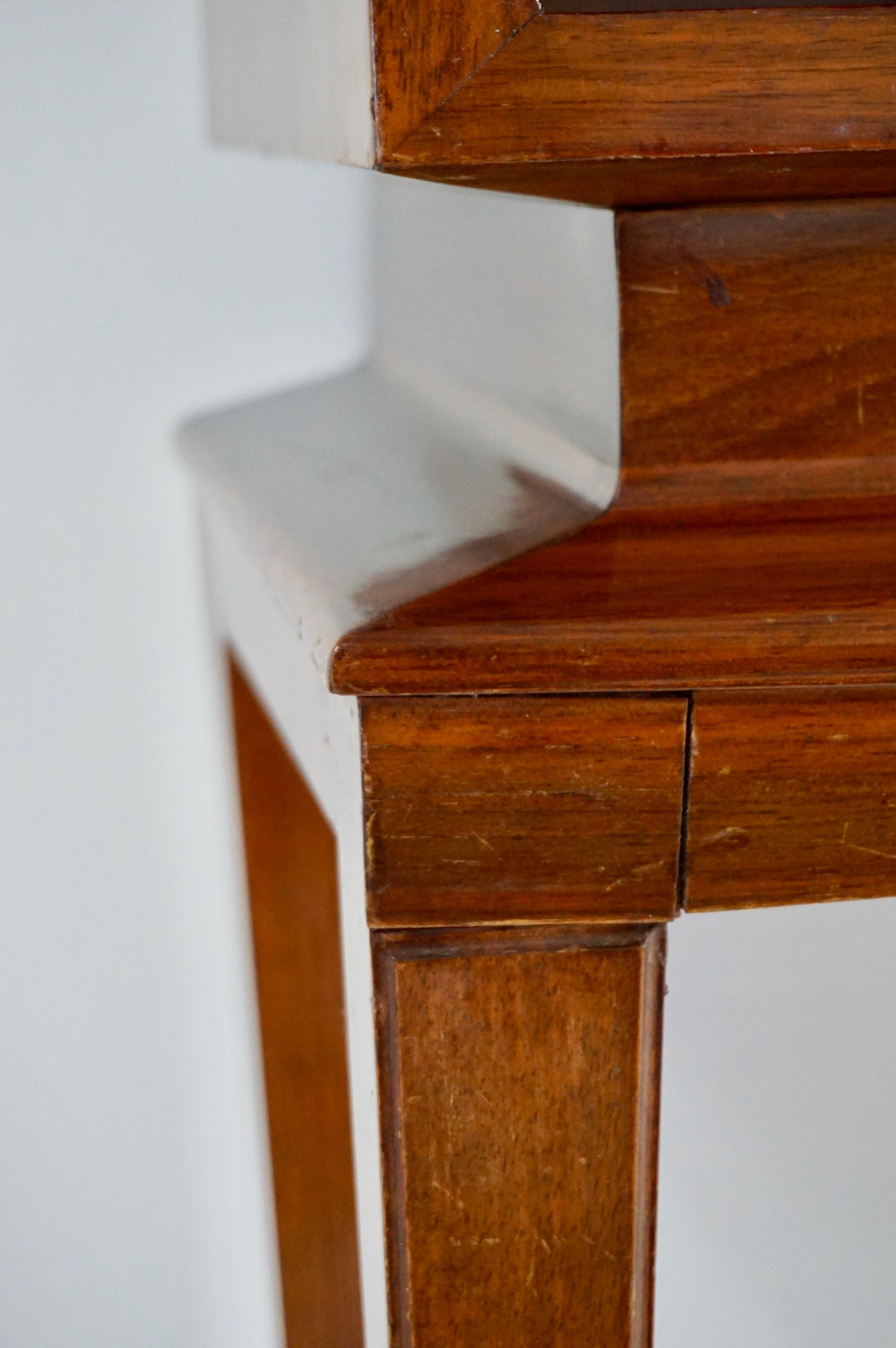 Tomaso Buzzi and Emilio Lancia attr. bookcase cabinet veneered root walnut, 1940 For Sale 3