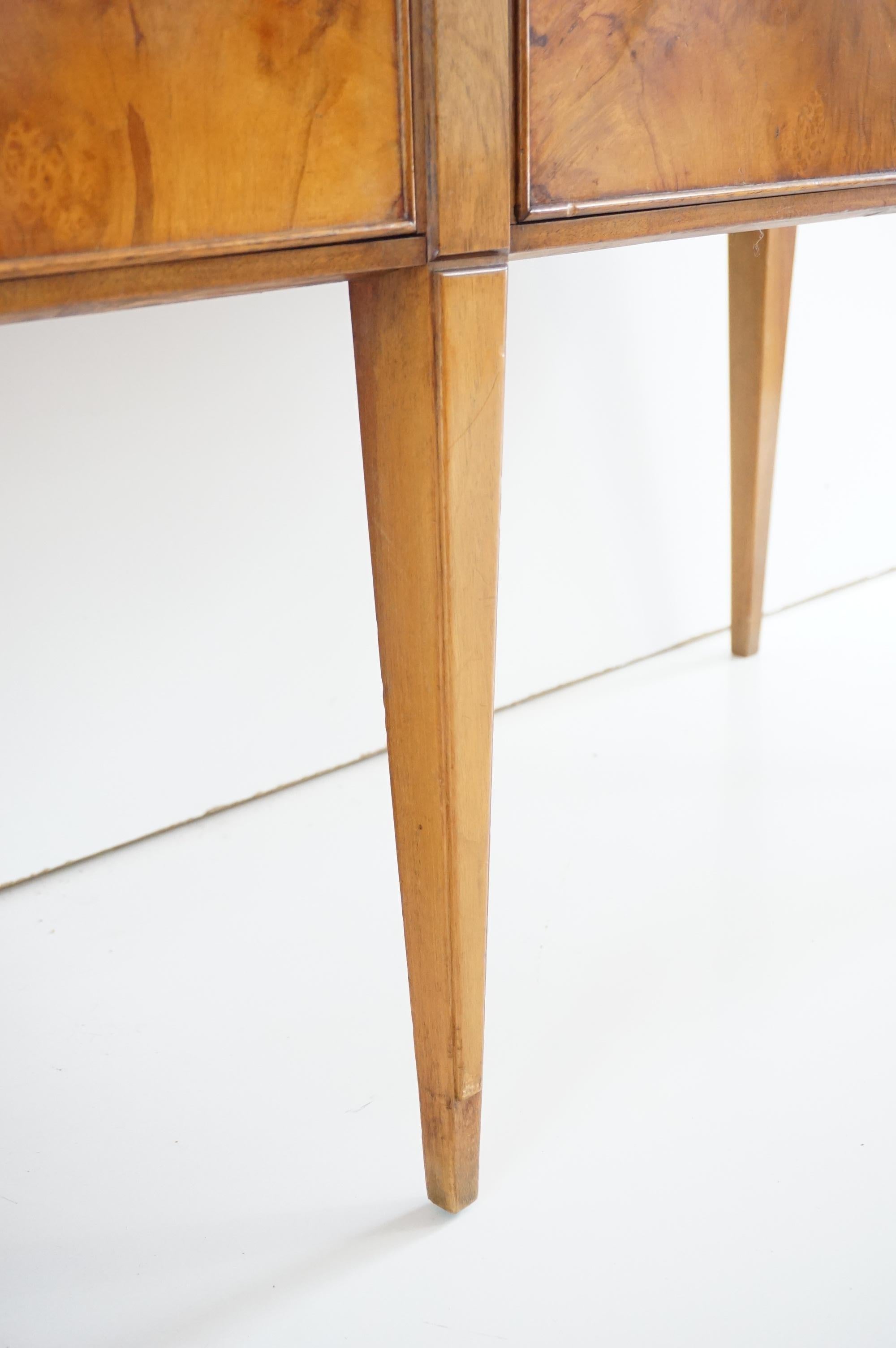 Tomaso  Buzzi & Emilio Lancia att. briar root unique six doors sideboard, 1940 For Sale 4