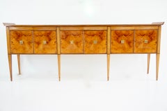 Tomaso  Buzzi & Emilio Lancia att. briar root unique six doors sideboard, 1940