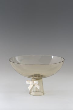Tomaso Buzzi, glass bowl, ca. 1929 for Compagnia Venezia Murano (C.V.M.), Murano
