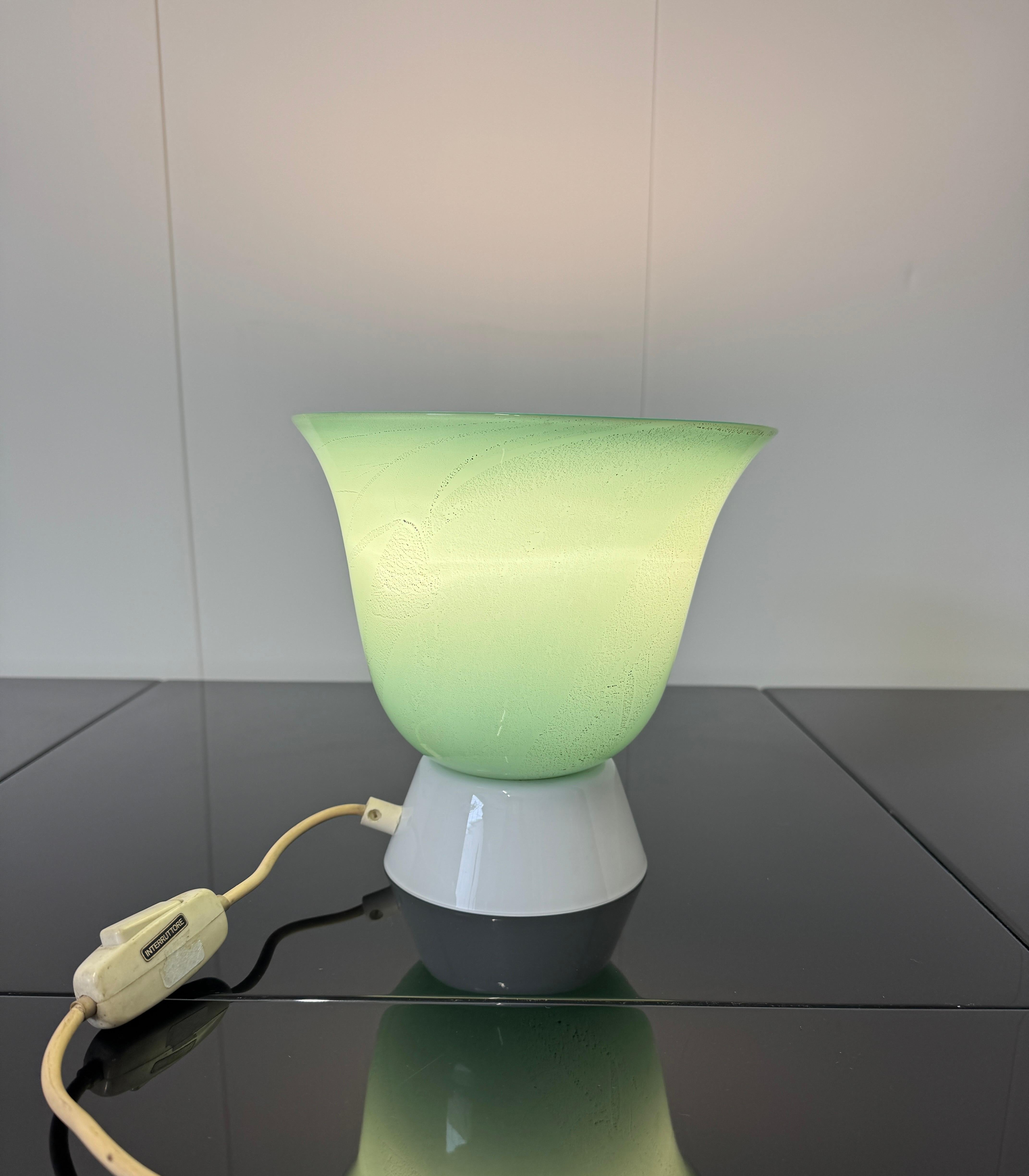Tomaso Buzzi, Table lamp, prod. Venini 1981 For Sale 8