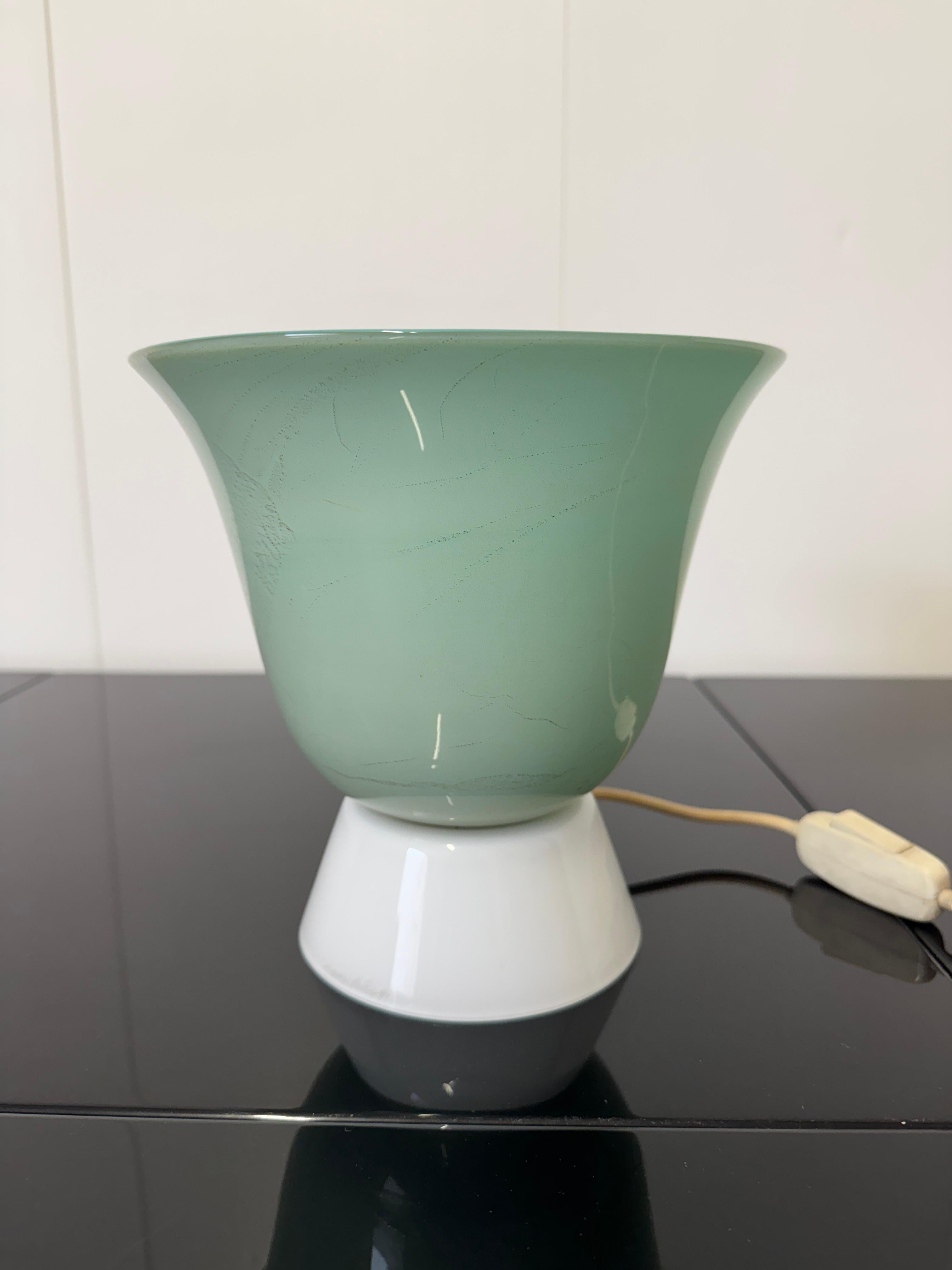 Tomaso Buzzi, Table lamp, prod. Venini 1981 For Sale 2