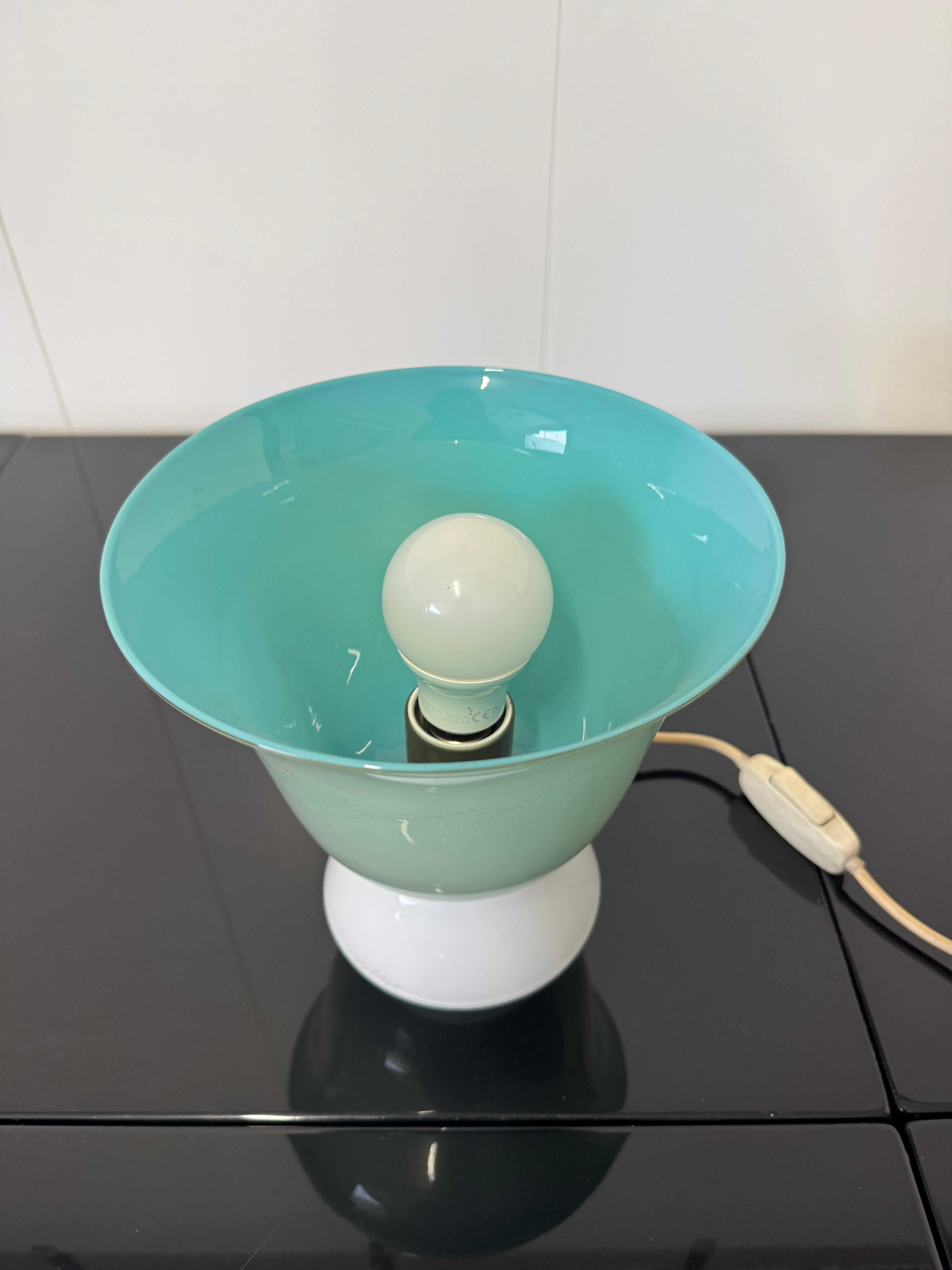 Tomaso Buzzi, Table lamp, prod. Venini 1981 For Sale 3
