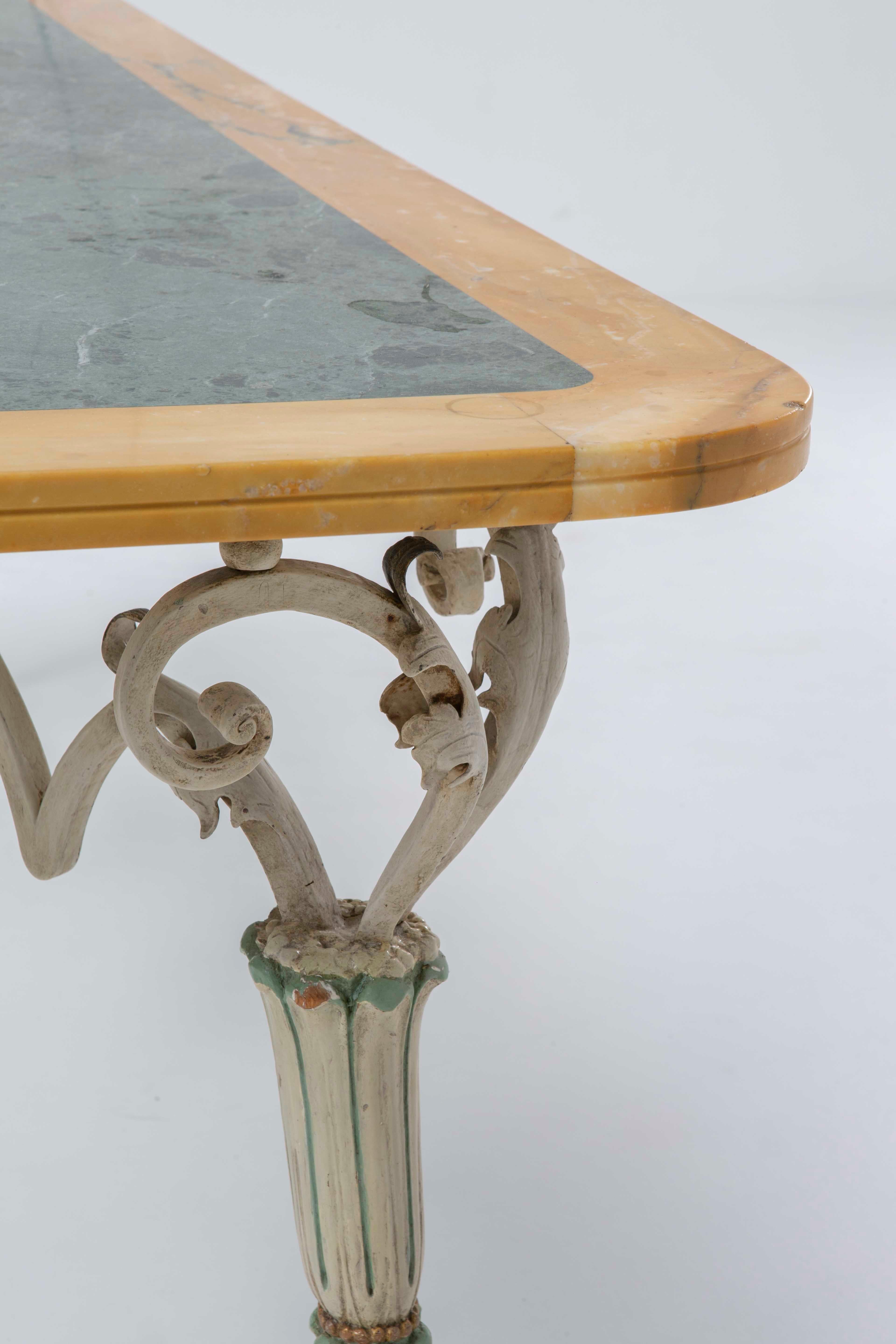 Tomaso Buzzi Marble dining table - 1954 Italian Design from a private commission For Sale 2