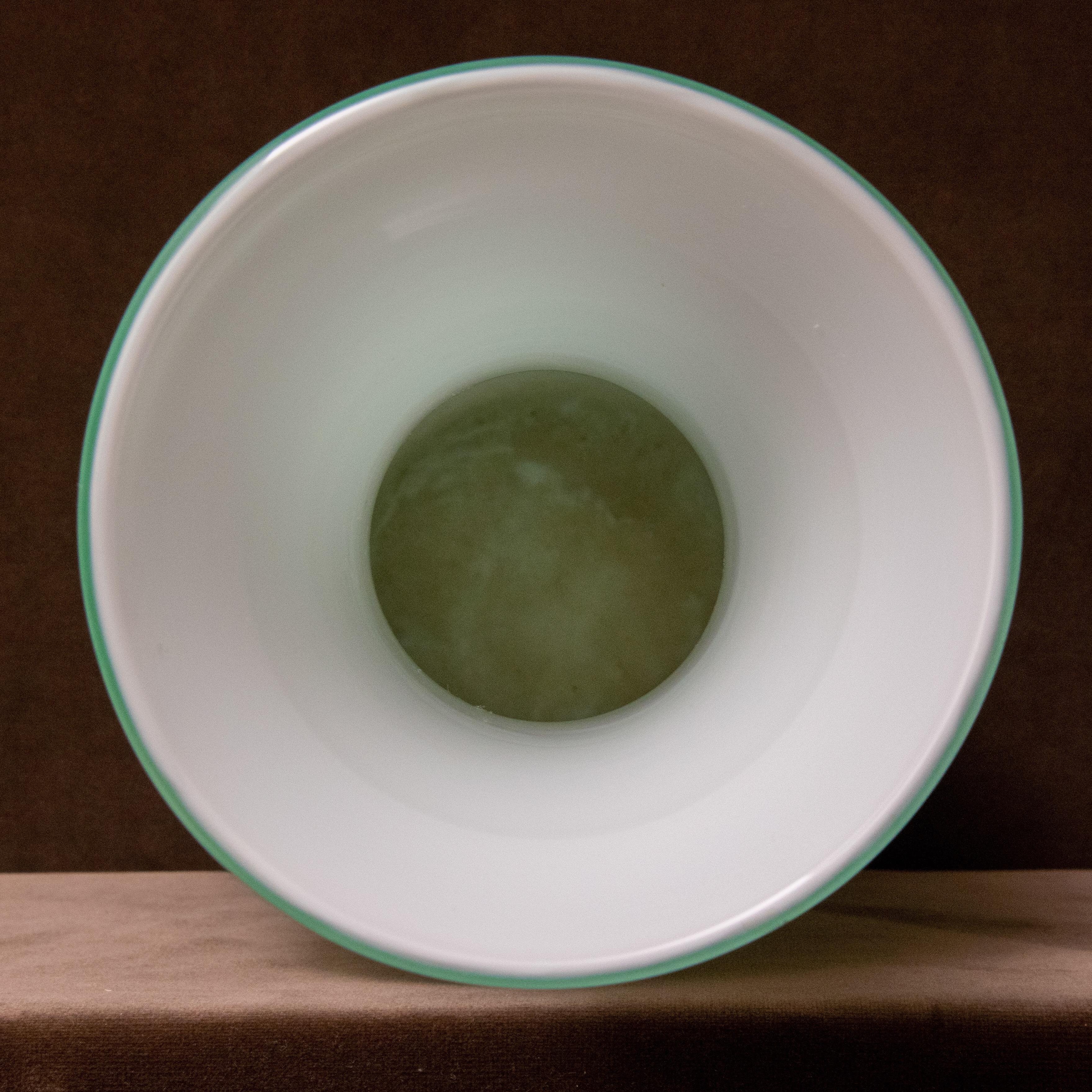 Tomaso Buzzi Murano Venini Glass Italian Aqua Green Vase 5