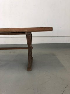 Tomaso Buzzi Rare Table rustique avec certifié:: 1928