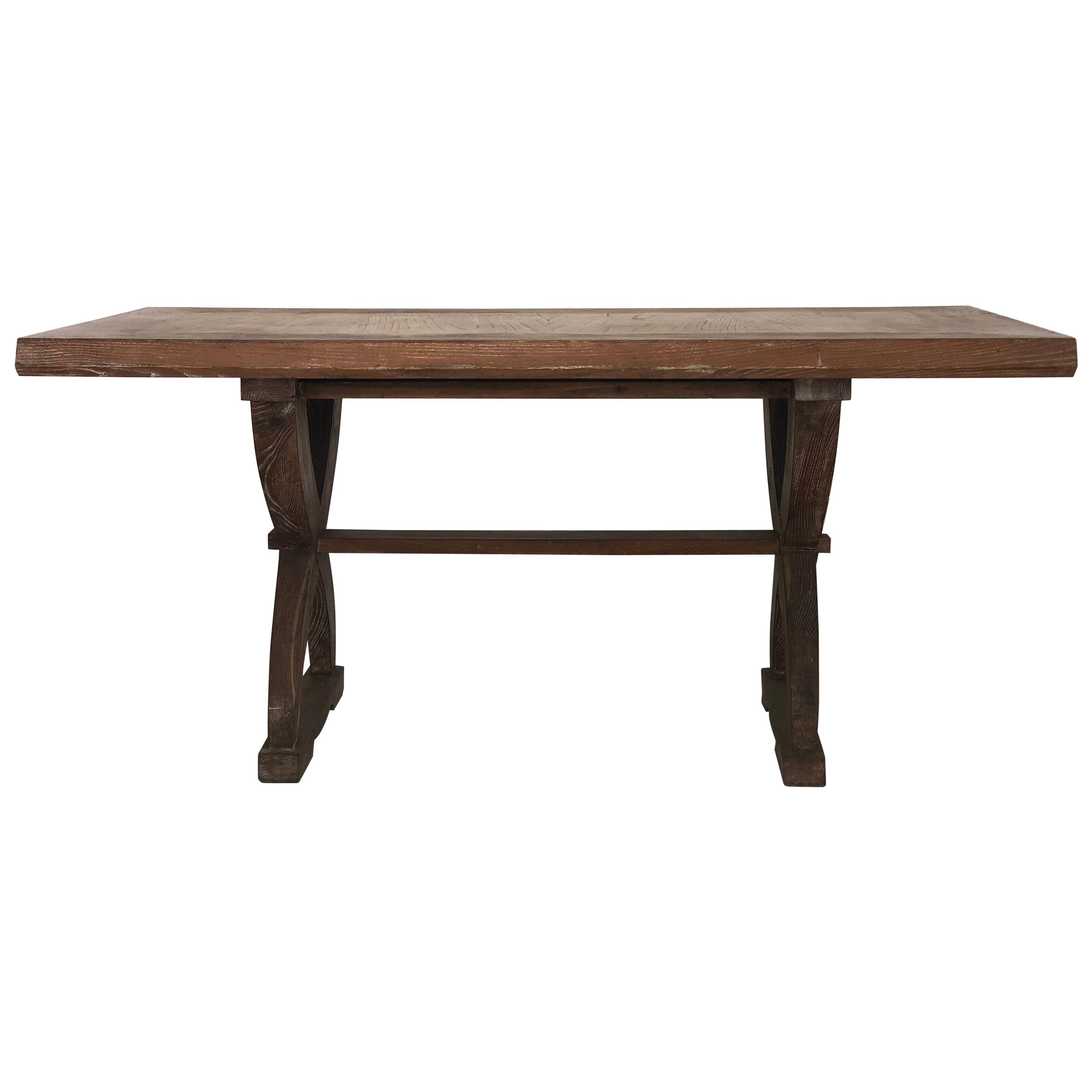 Tomaso Buzzi Rare Rustic Table with Certified, 1928