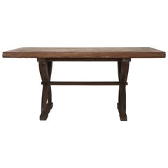 Tomaso Buzzi Rare Rustic Table with Certified, 1928
