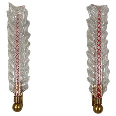 Retro Tomaso Buzzi Sconces for Venini