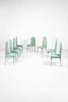 Tomaso Buzzi Set di otto sedie - 1954 Design italiano da una commissione privata