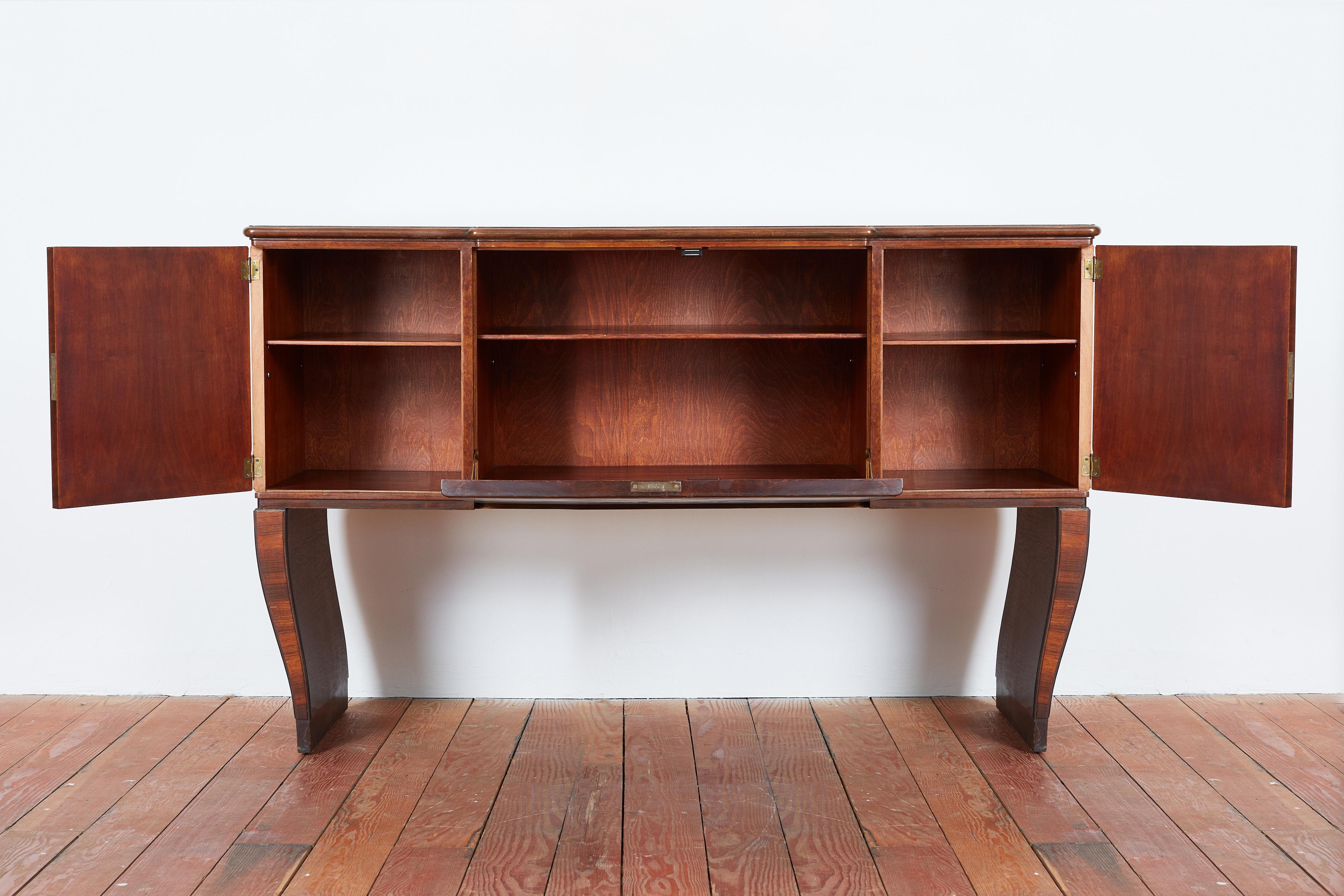 Mid-20th Century Tomaso Buzzi Sideboard, 1930s For Sale