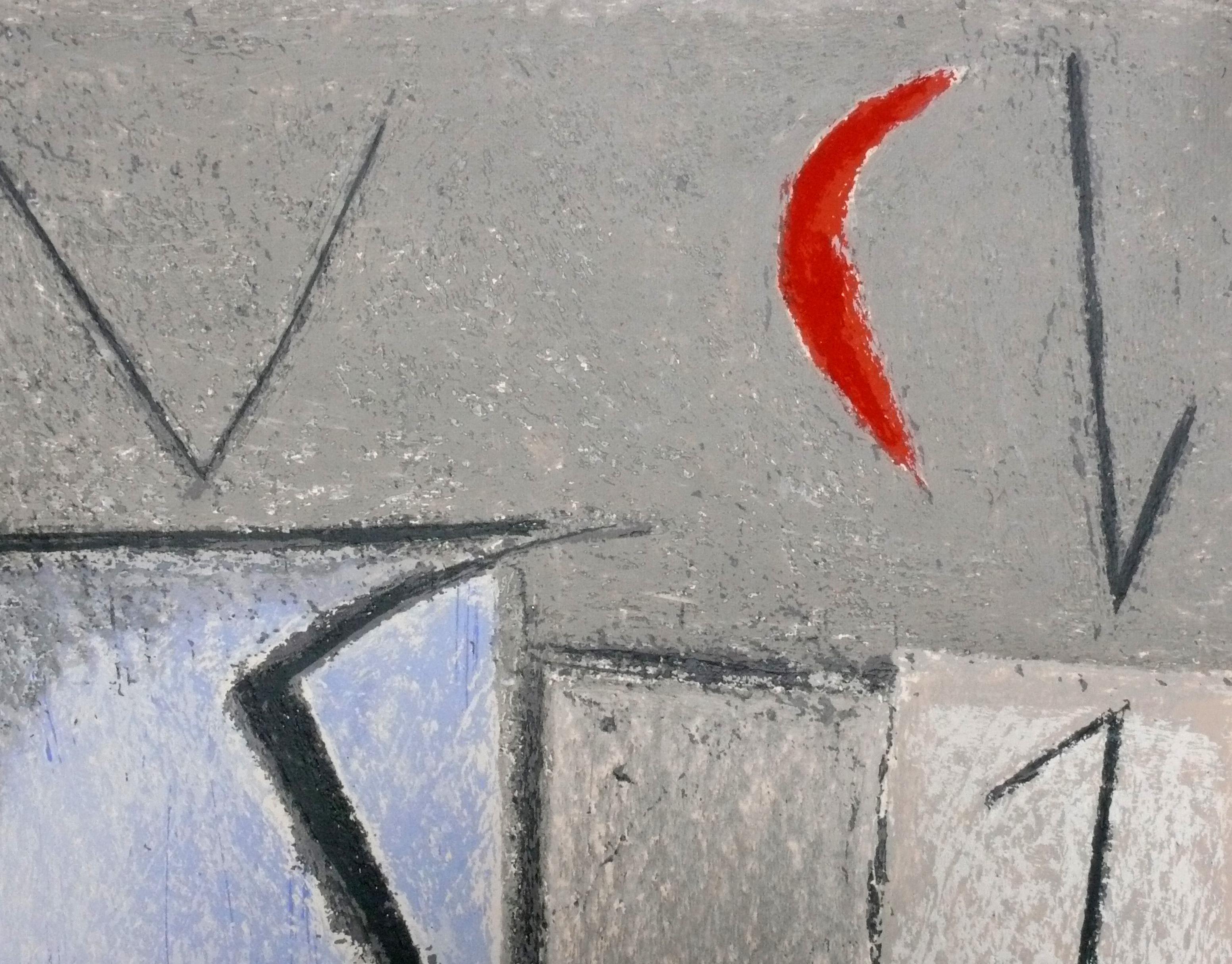 Mid-Century Modern Tomasso Cascella Lithographie abstraite Art italien moderne du milieu du siècle 23