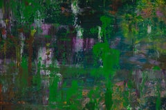 Arrhythmische Komposition 4 - Zeitgenössisches expressionistisches abstraktes Ölgemälde