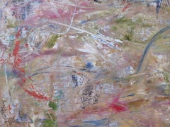 Arrhythmische Komposition 7 -  Zeitgenössisches expressionistisches abstraktes Ölgemälde