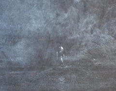 Something I - Contemporary Figurative Oil Painting, Landscape, Magical Realism