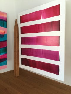 Dopaminum 6 -  Large Format, Minimalistic Conceptual Oil Painting, Color Field