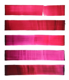 Aluminium 6 -  Grand Format, Peinture à l'huile conceptuelle minimaliste, champ de couleurs
