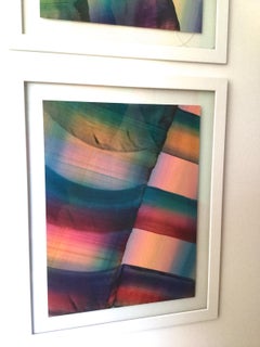 Untitled 09 -  Series 2019, Contemporary Abstract Painting, Textile Lightness