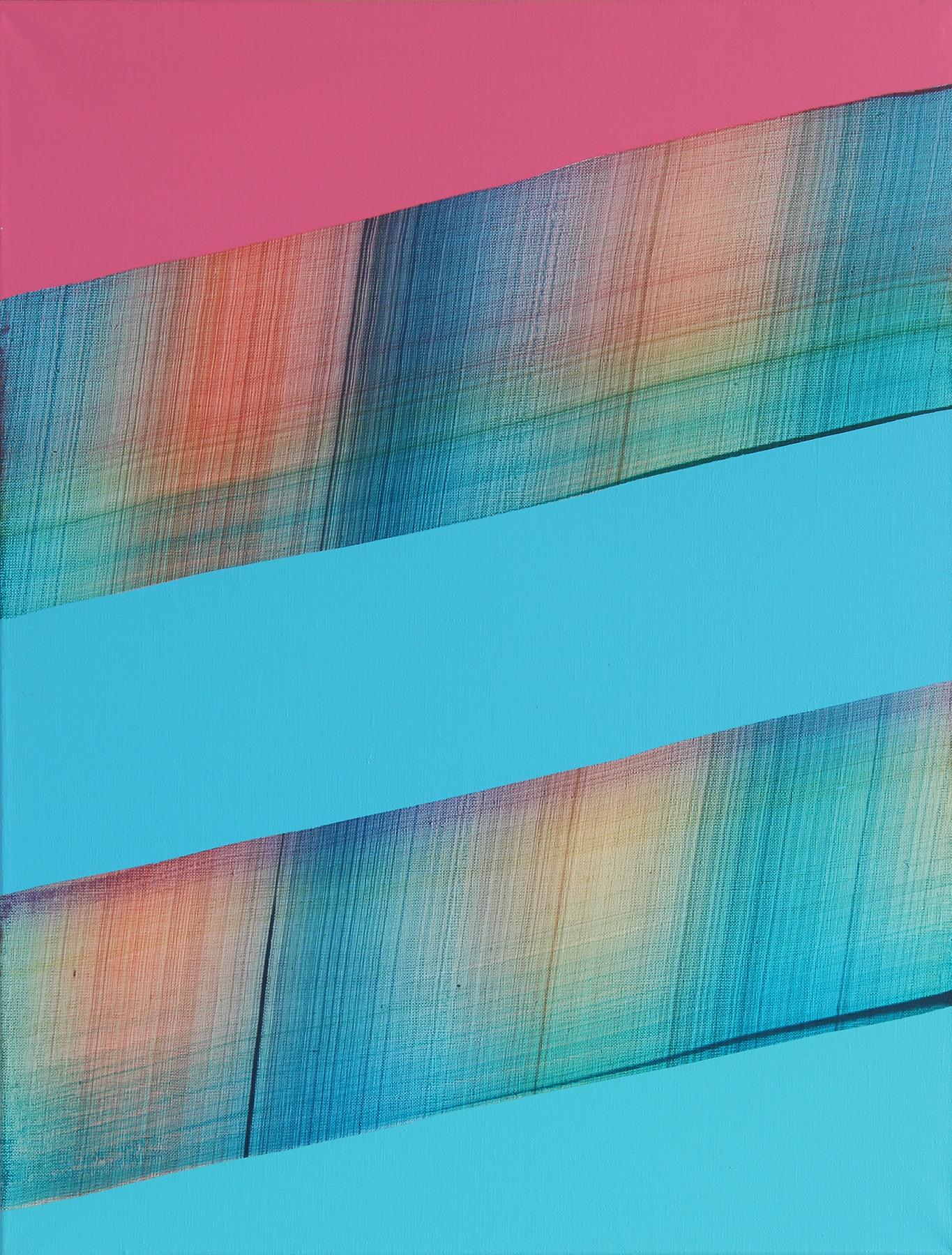 Sans titre 12 -  Peinture abstraite et colorée contemporaine, art conceptuel