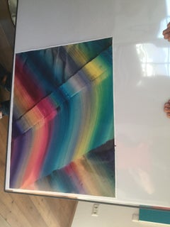 Untitled 12 -  Series 2019, Contemporary Abstract Painting, Textile Lightness