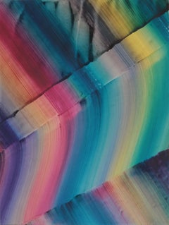 Sin título 12 -  Serie 2019, Pintura abstracta contemporánea, Ligereza textil