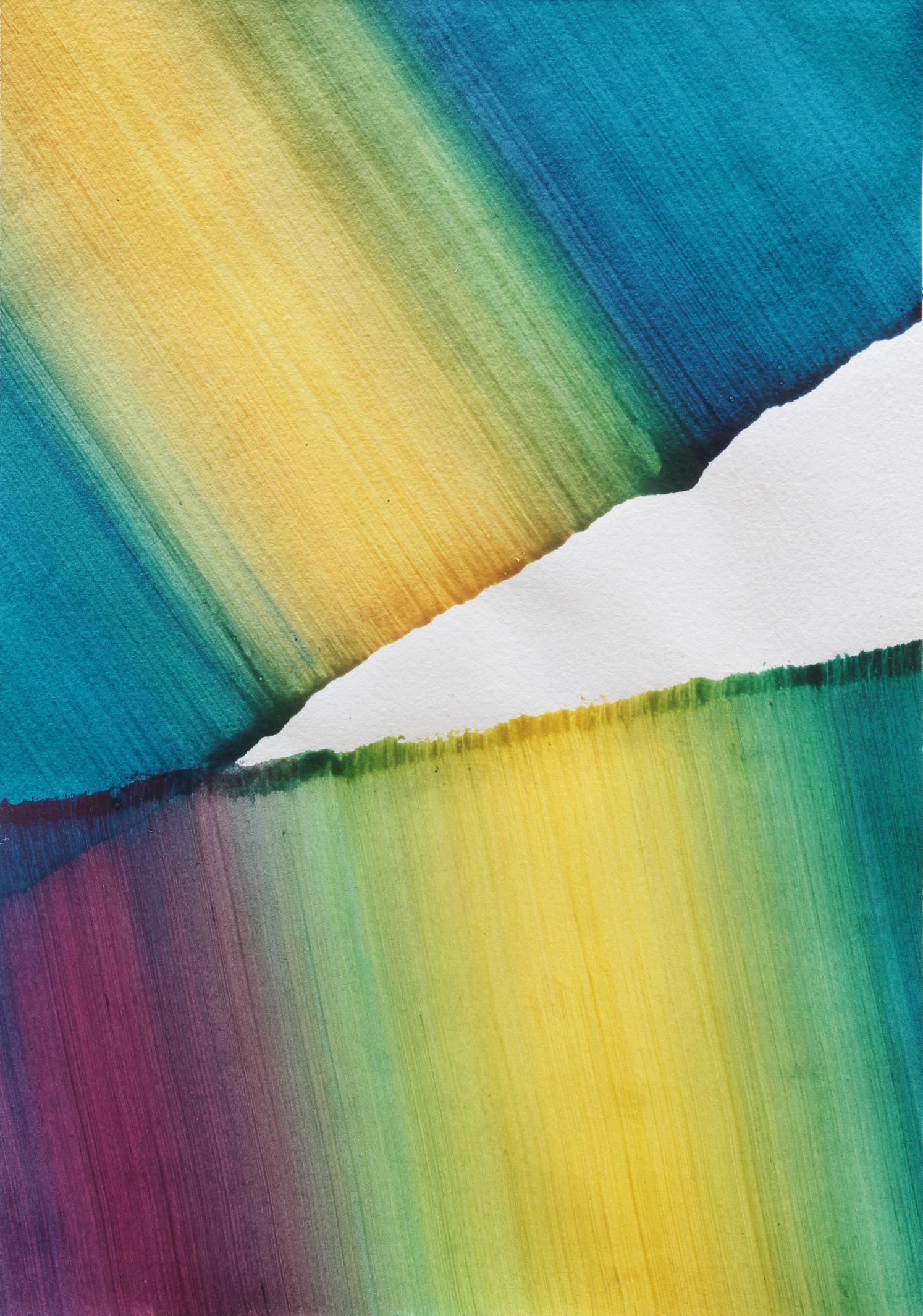 Untitled 16 - Series 2019, Contemporary Abstract Painting, Textile Lightness