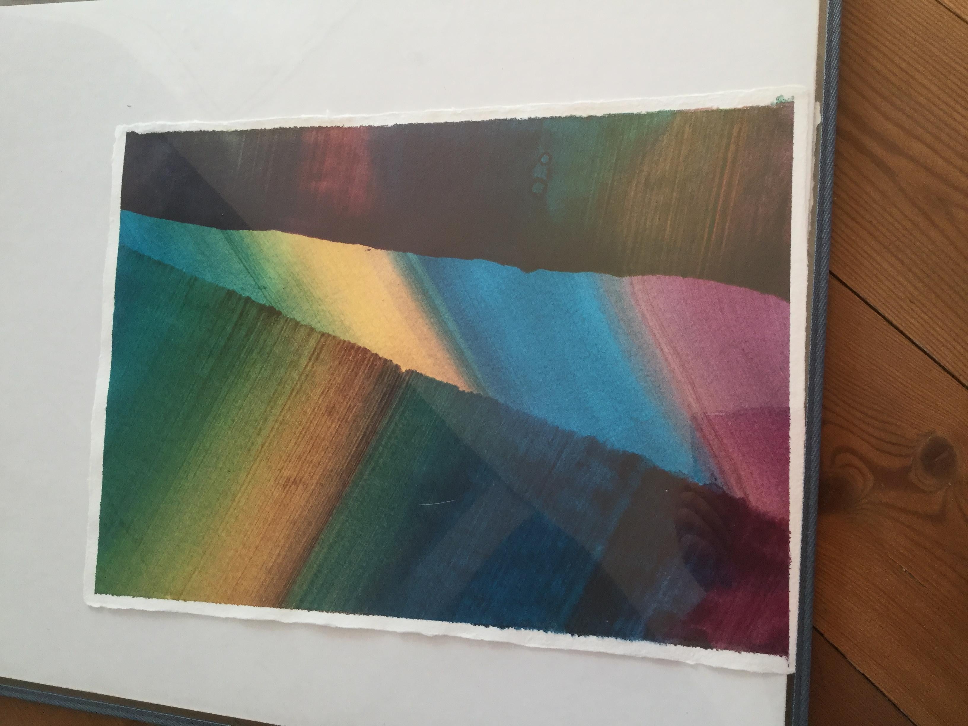 Senza titolo 19 -  Serie 2019, Pittura astratta contemporanea, Leggerezza tessile - Painting Contemporaneo di Tomasz Prymon