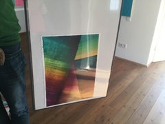 Untitled 20 -  Series 2019, Contemporary Abstract Painting, Textile Lightness