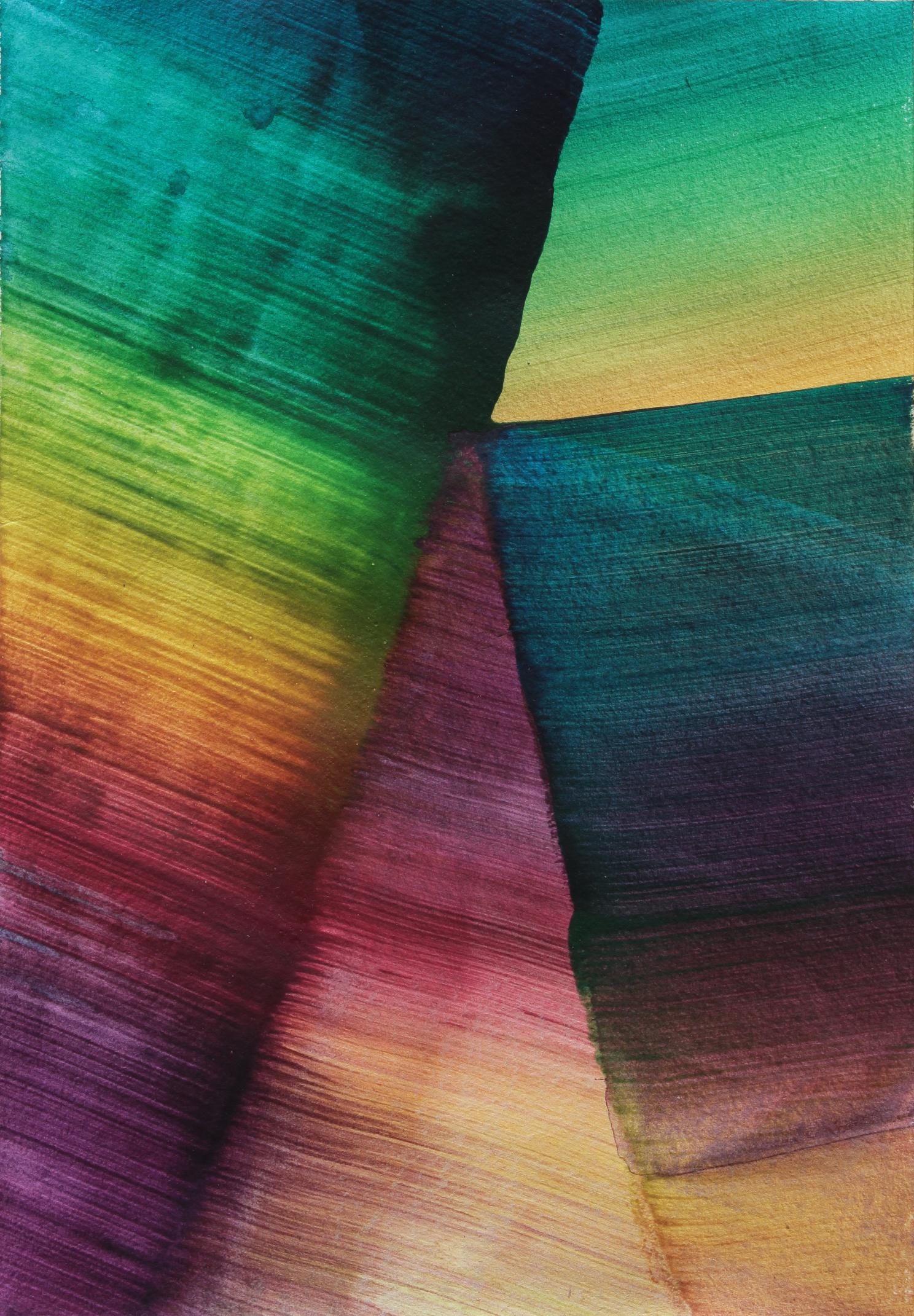Sin título 20 -  Serie 2019, Pintura abstracta contemporánea, Ligereza textil