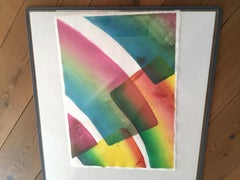 Sin título 24 -  Serie 2019, Pintura abstracta contemporánea, Ligereza textil