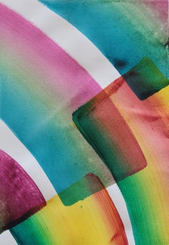 Sin título 24 -  Serie 2019, Pintura abstracta contemporánea, Ligereza textil