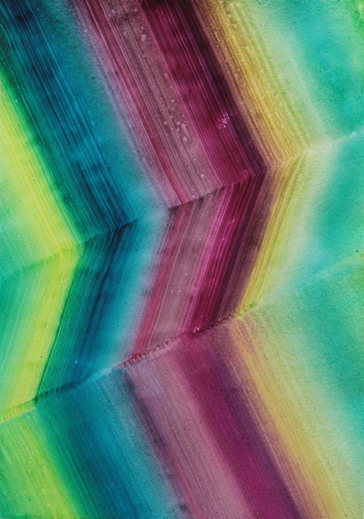 Sin título 35 -  Serie 2019, Pintura abstracta contemporánea, Ligereza textil
