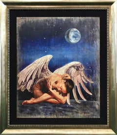 Abesse Giclee Print on Canvas, Contemporary, Hand Signed