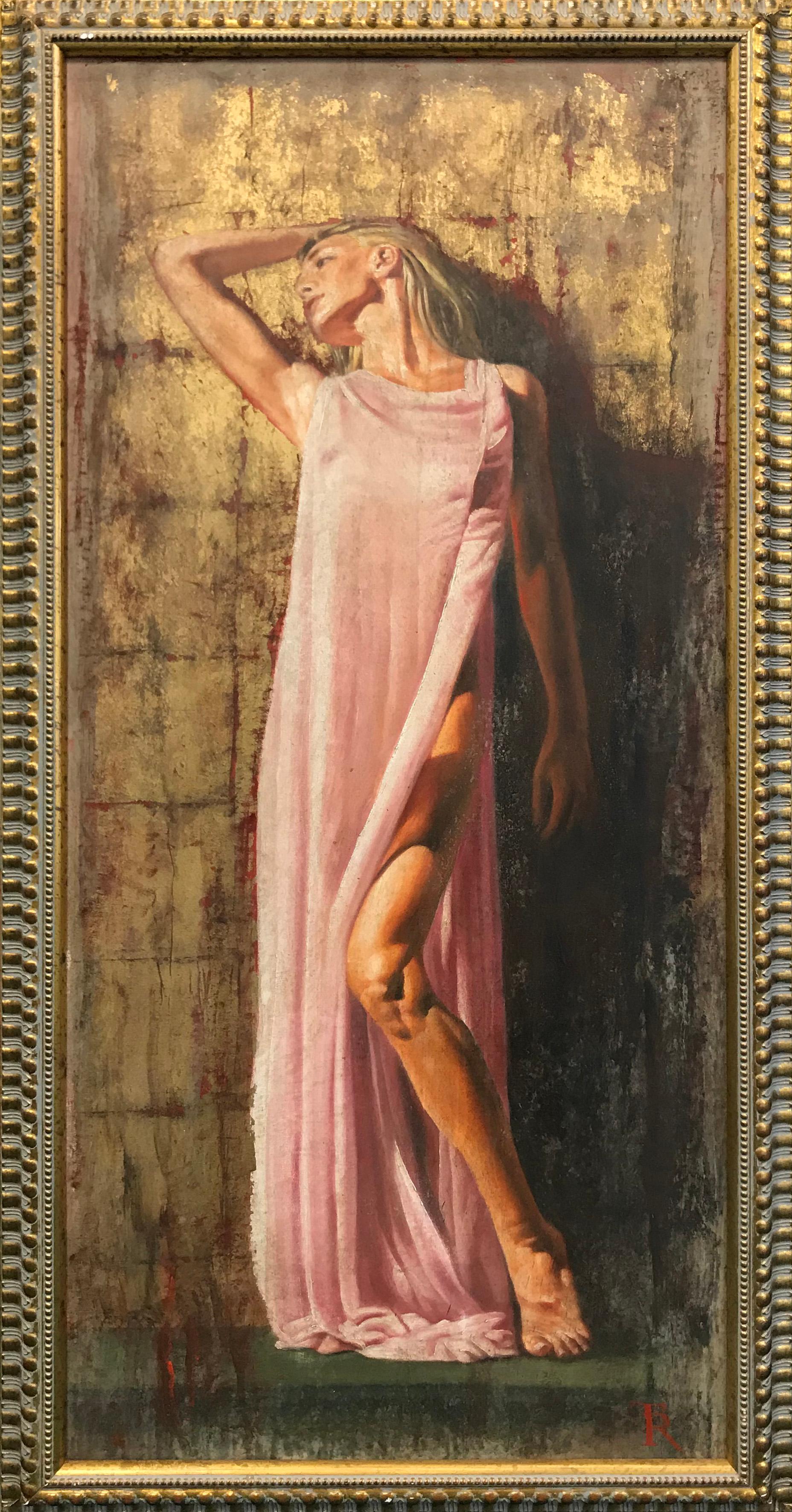 Tomasz Rut Portrait Painting - Maeste II (Large Painting)