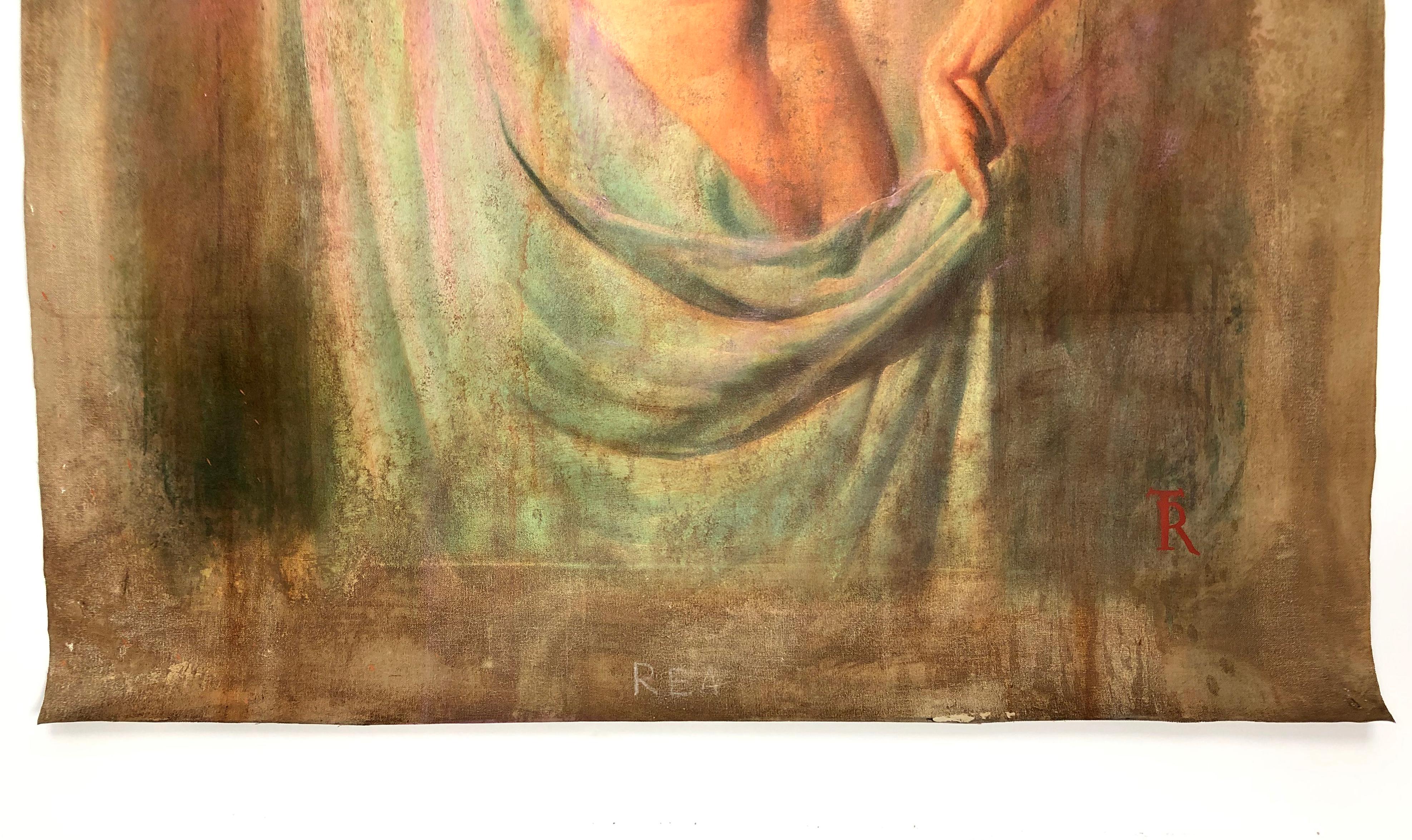 Rea (dipinto di grandi dimensioni) - Painting di Tomasz Rut