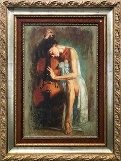 Cadenza (gran giclée enmarcado sobre lienzo)