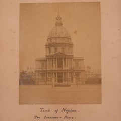 Tomb of Napoleon Albumen Photograph, c.1880s