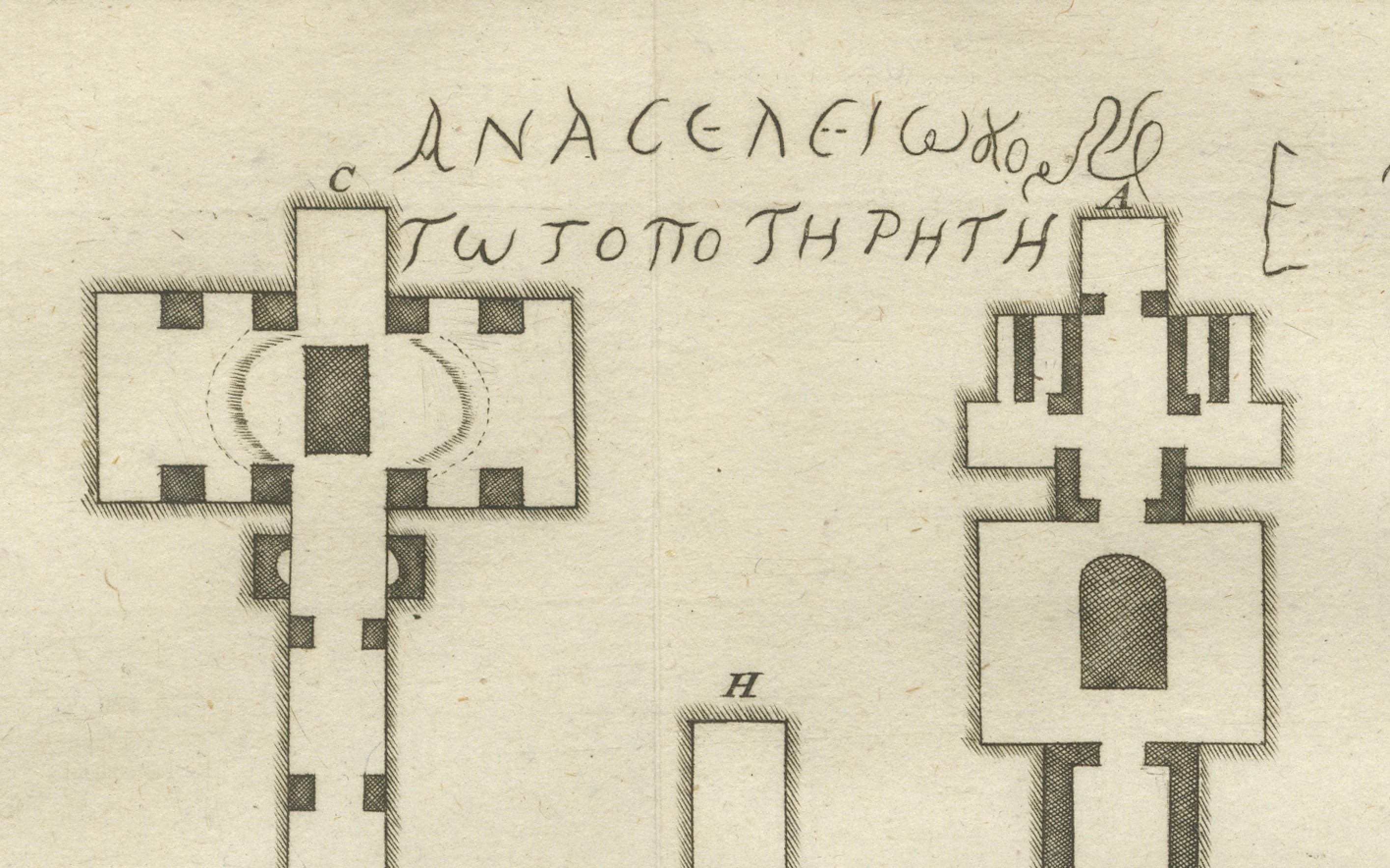 Plans des tombes des rois à Thèbes - Aménagement de la Vallée des rois, Égypte 1776 Bon état - En vente à Langweer, NL