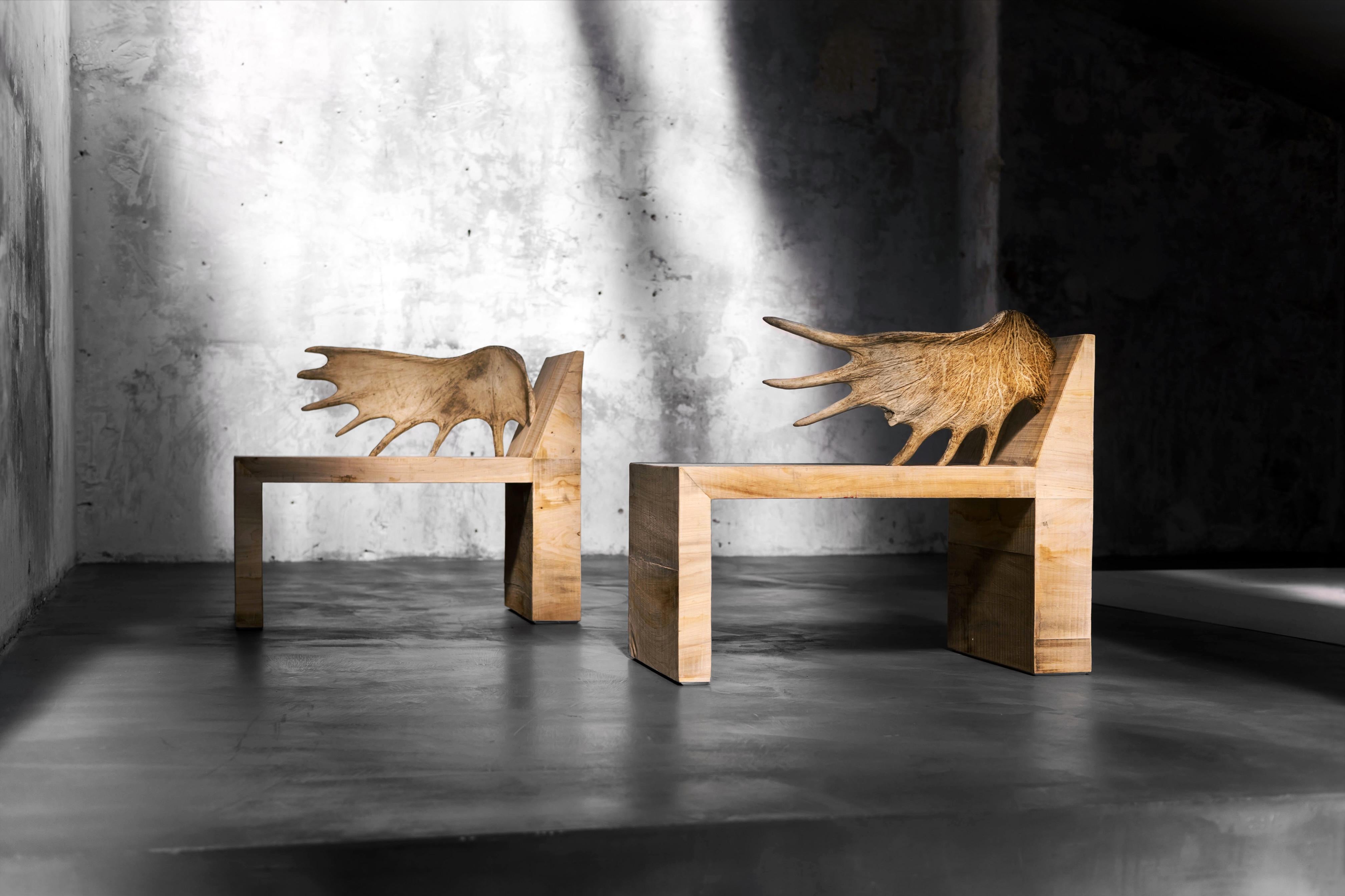 Hirschstuhl aus Tomb von Rick Owens im Angebot 3