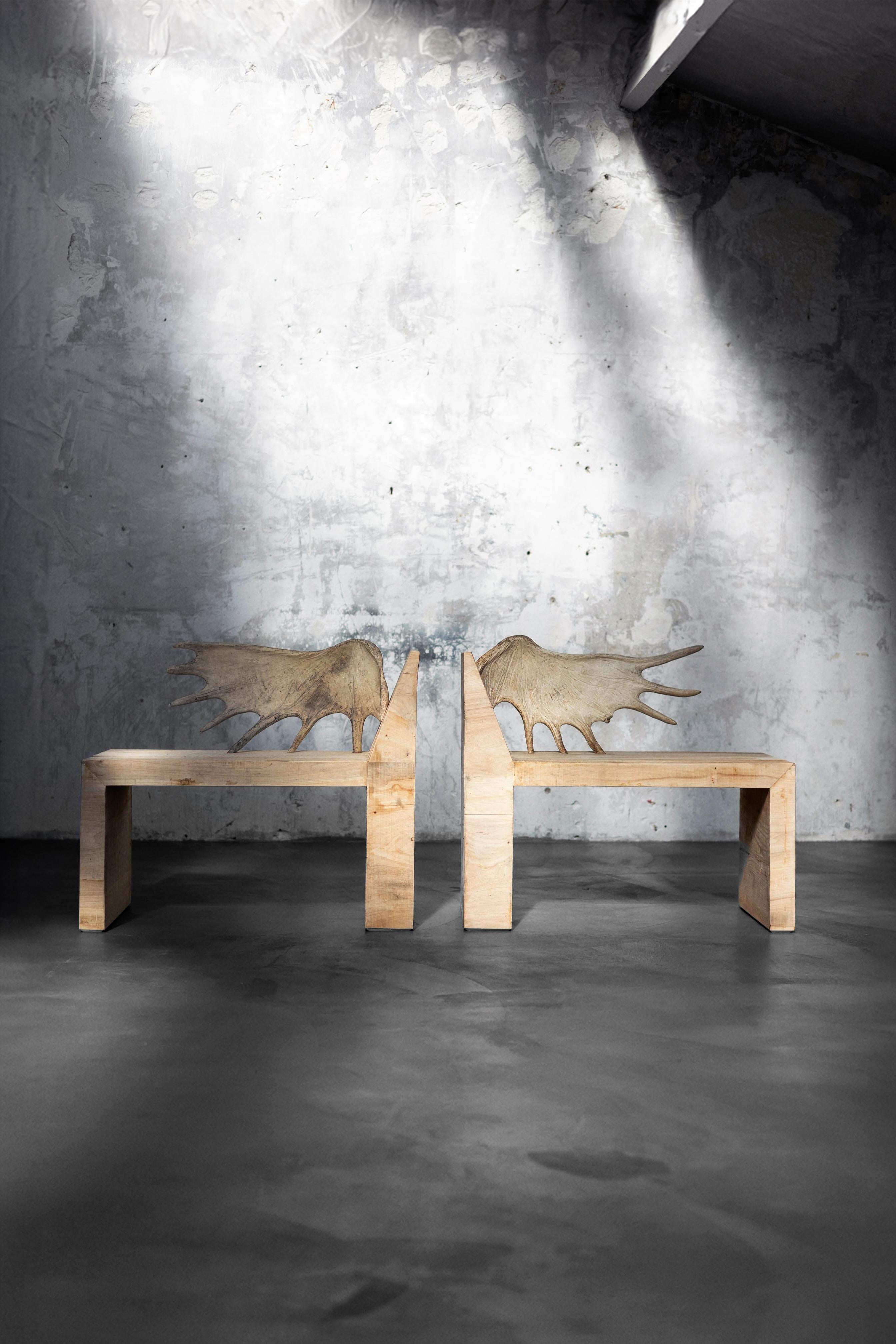 Hirschstuhl aus Tomb von Rick Owens im Angebot 6