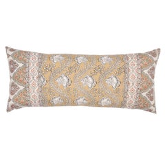 Tombay Pillow in Ochre 30 x 14"