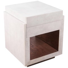 Shagreen Bedside Table by R&Y Augousti