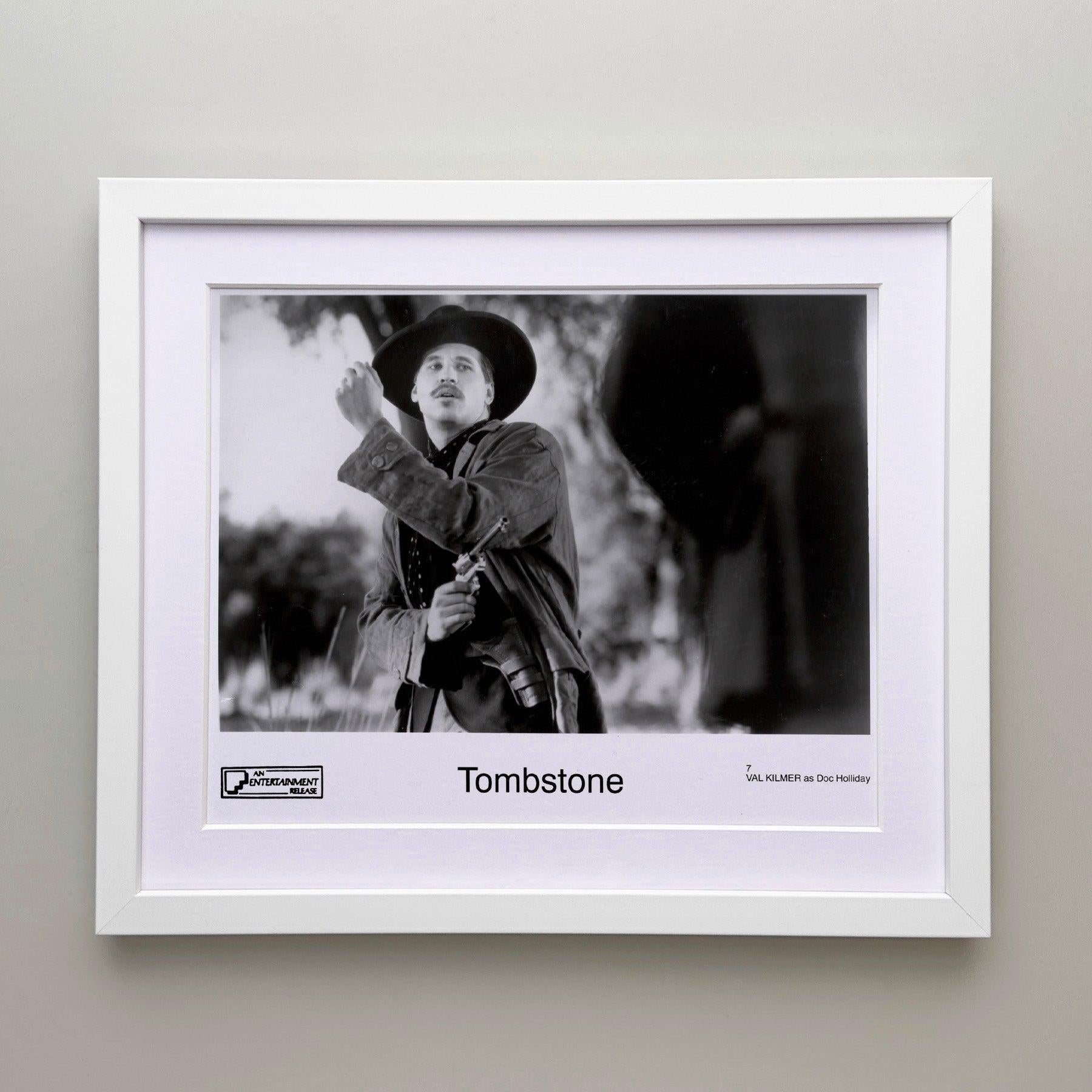 Américain Tombstone 1993 Publicity Film Movie Press Still Framed en vente