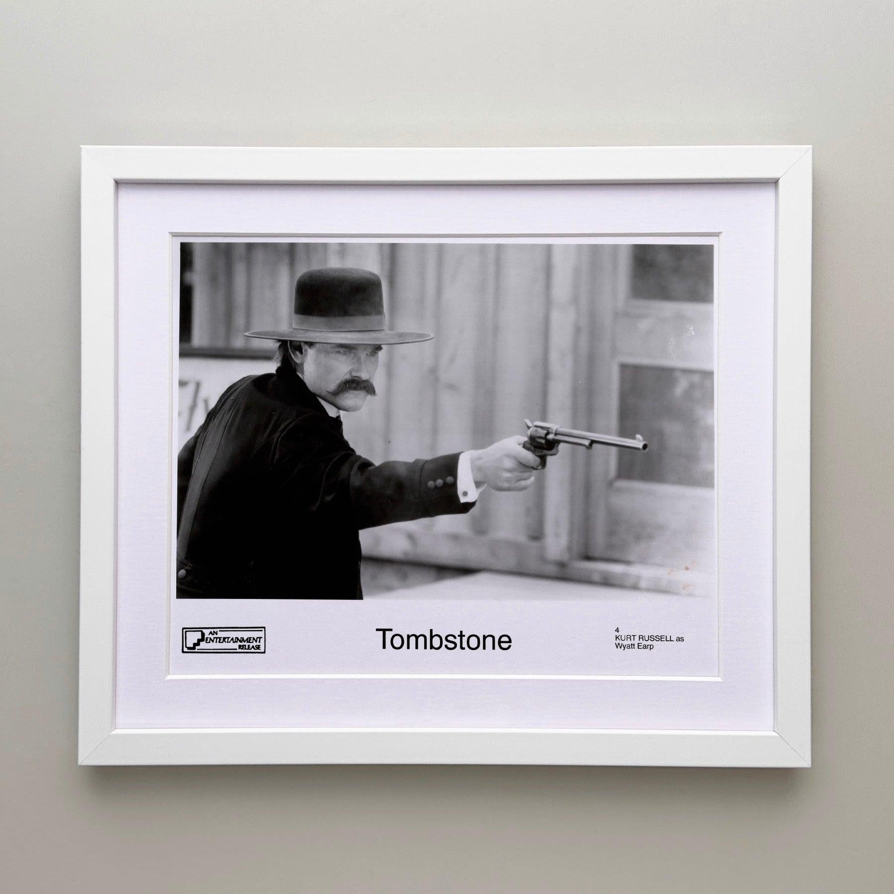 Américain Tombstone 1993 Publicity Film Movie Press Still Framed en vente