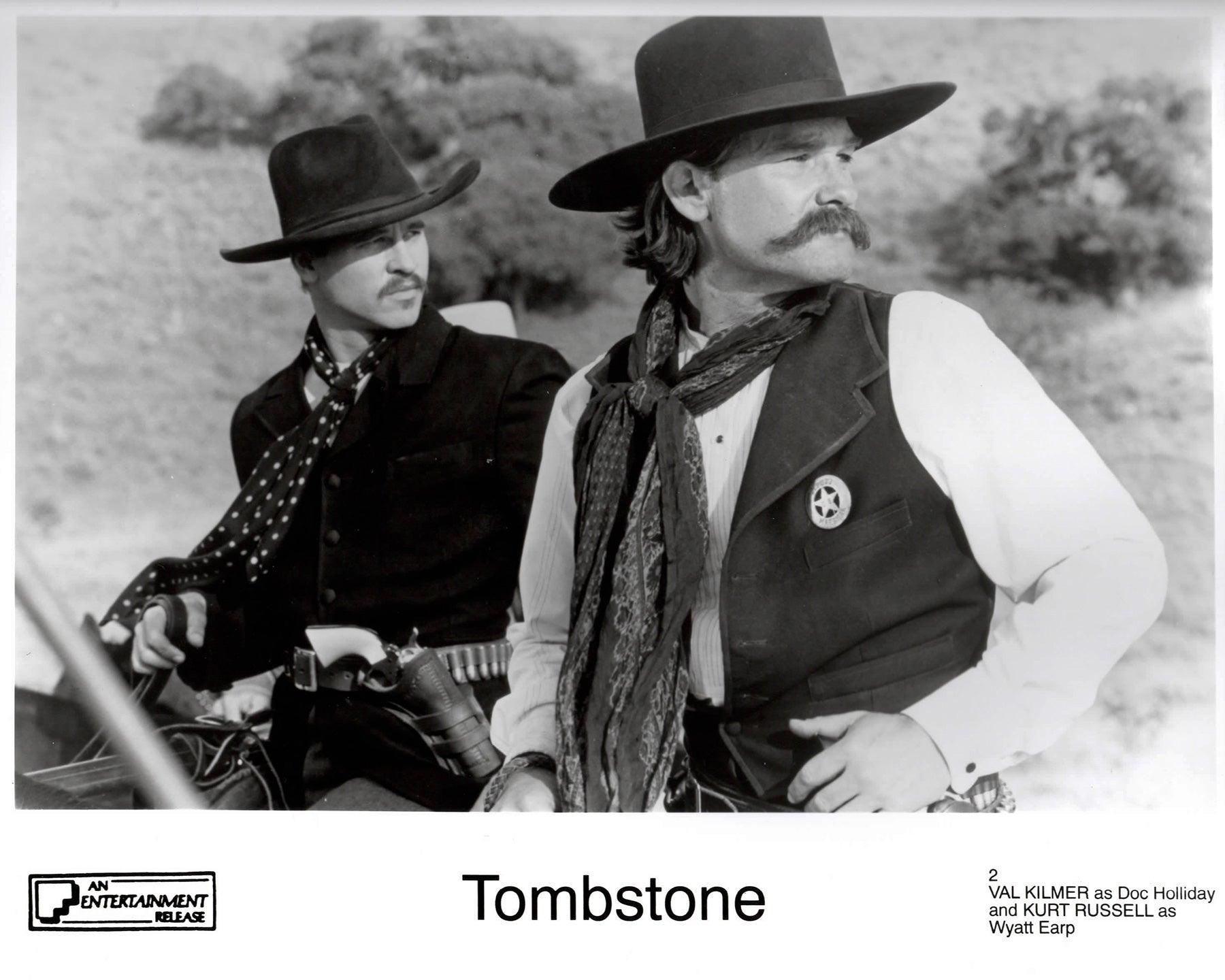 Papier Tombstone 1993 Publicity Film Movie Press Still Framed en vente