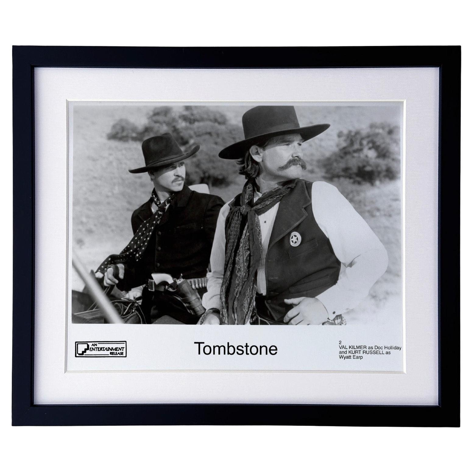 Tombstone 1993 Publicity Film Movie Press Still Framed en vente