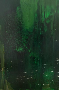 A light. Acrylics Painting, Abstract, Monochromatic, Polish artist