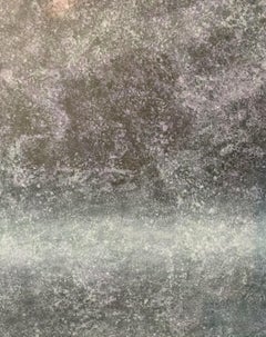 Horizon melting. Contemporary Landscape Painting, Acrylic, Abstract, Polish art