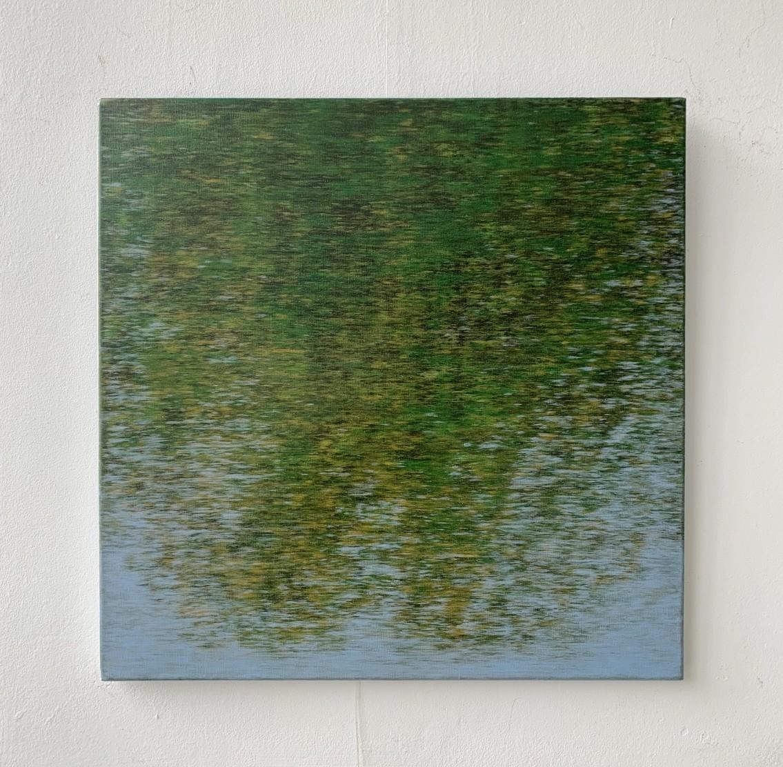 Rumore - Pittura con acrilici, Paesaggio e astratto, Greene & Greene, Artista polacco - Painting di Tomek Mistak