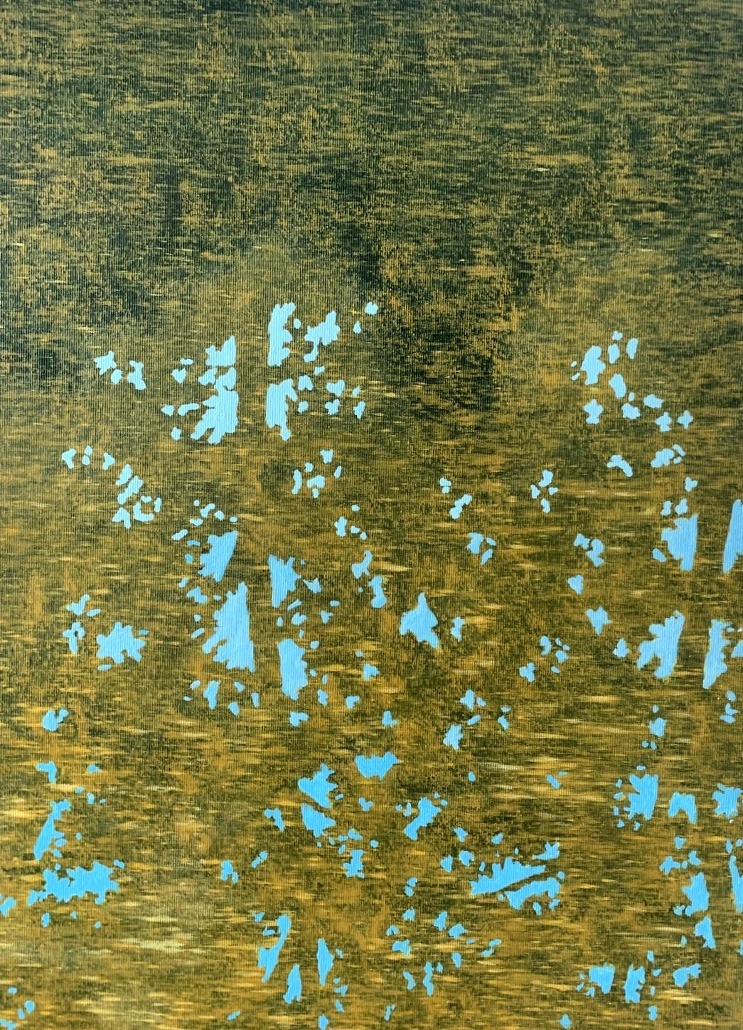 Rumore. Pittura ad acrilico, Paesaggio acquatico e astratto, Greene & Greene, artista polacco - Painting Altro stile artistico di Tomek Mistak